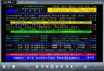 WinTV v7 application