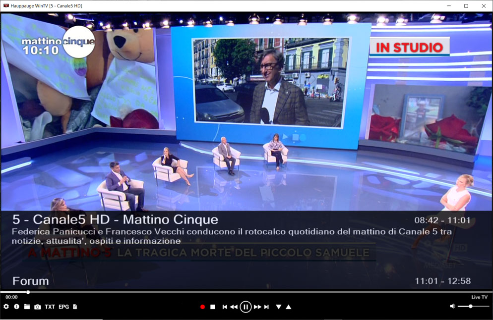 Hauppauge Italy  WinTV-NOVA-S2 Satellite TV Receiver Caratteristiche